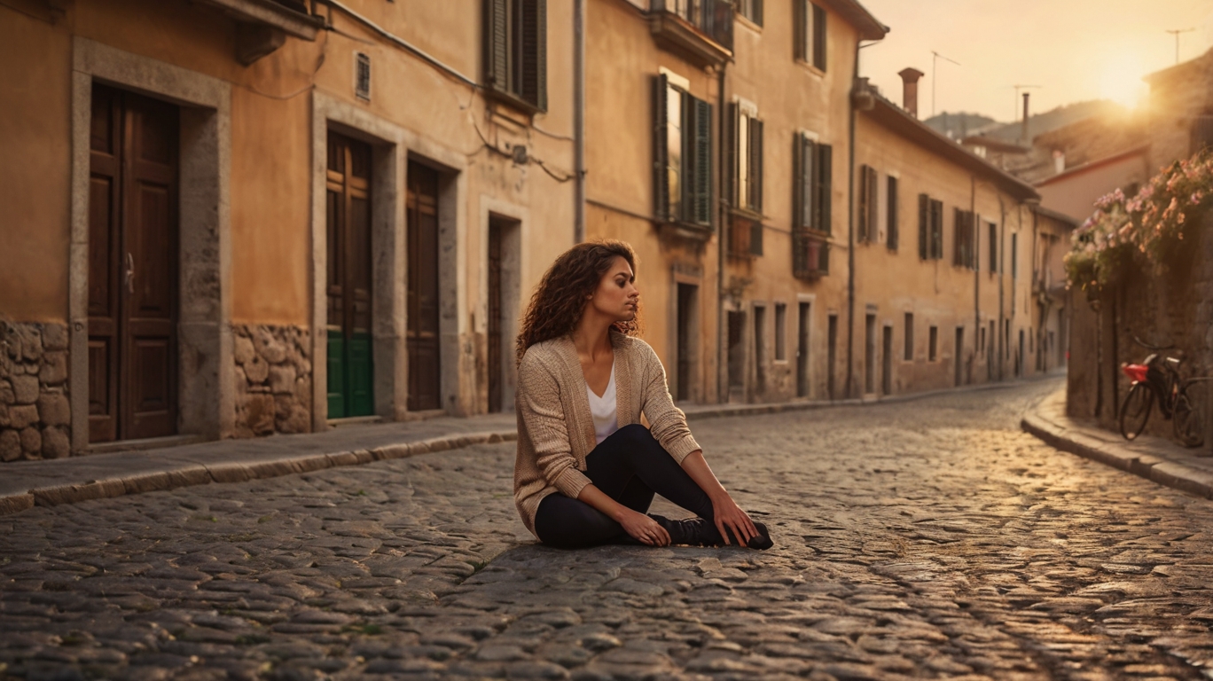 Meditazione durante lezione di yoga